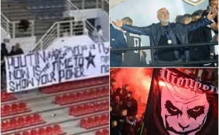 Sostinėje – Putino rėmėjai, "Partizan" draugai ir skandalingą savininką šlovinantys fanai